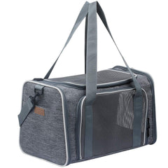 Akinerri transportín suave plegable, modo plano para guardar cuando no se usa.