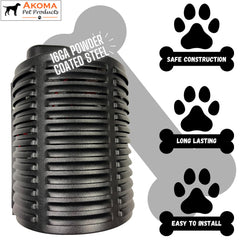 Akoma Hound Heater con cable de 10 pies ofrece flexibilidad para instalación.