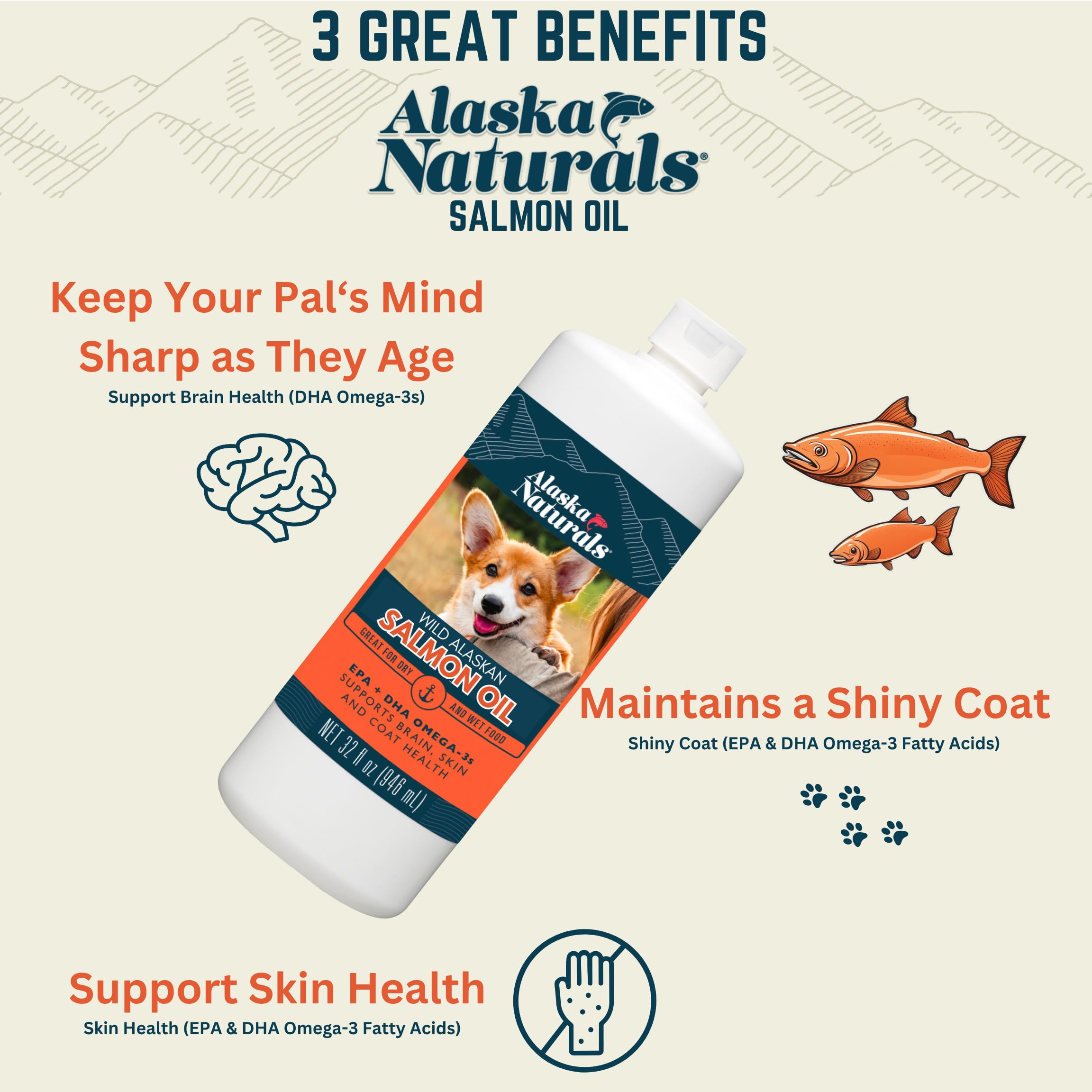Alaska Naturals: cucharita dosificadora para facilitar la dosificación