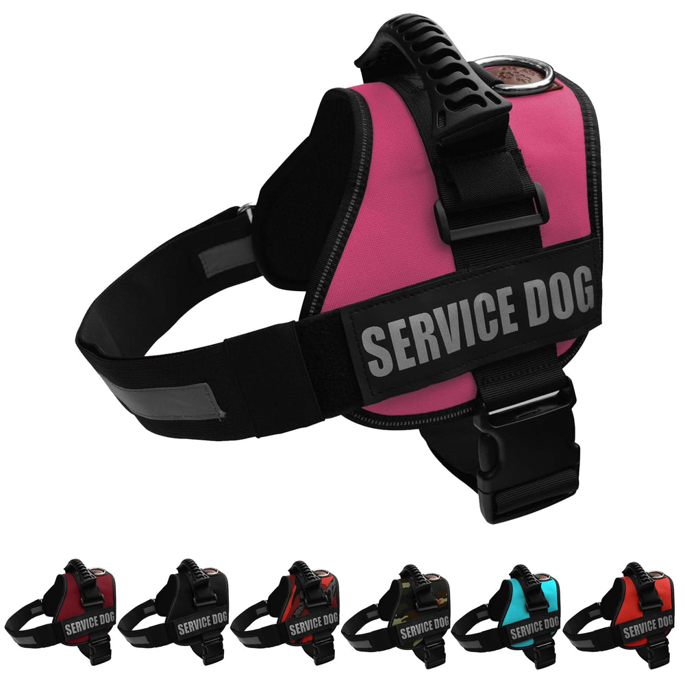 ALBCORP Arnes Perro Servicio Reflectante para mayor visibilidad nocturna.