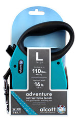 Alcott Adventure: correa retráctil reflectante para mayor visibilidad en caminatas nocturnas.