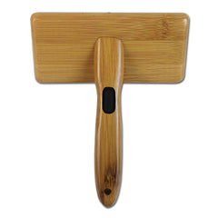 Alcott Bamboo Groom: refuerzo textil tras las puntas para durabilidad durante el cepillado.