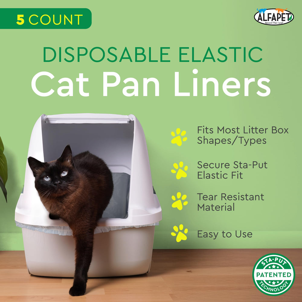 Alfapet bolsas para arena de gato jumbo, resistencia para uso intensivo