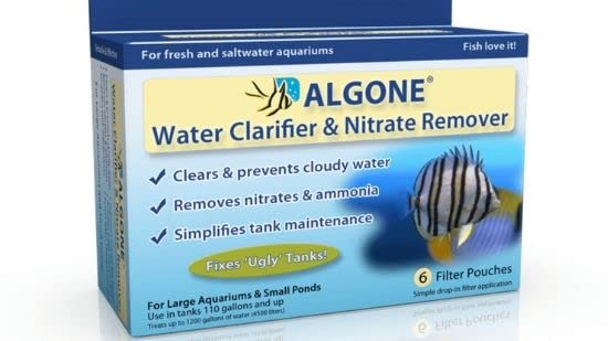 Algone es seguro para peces y plantas, preserva el ecosistema del acuario