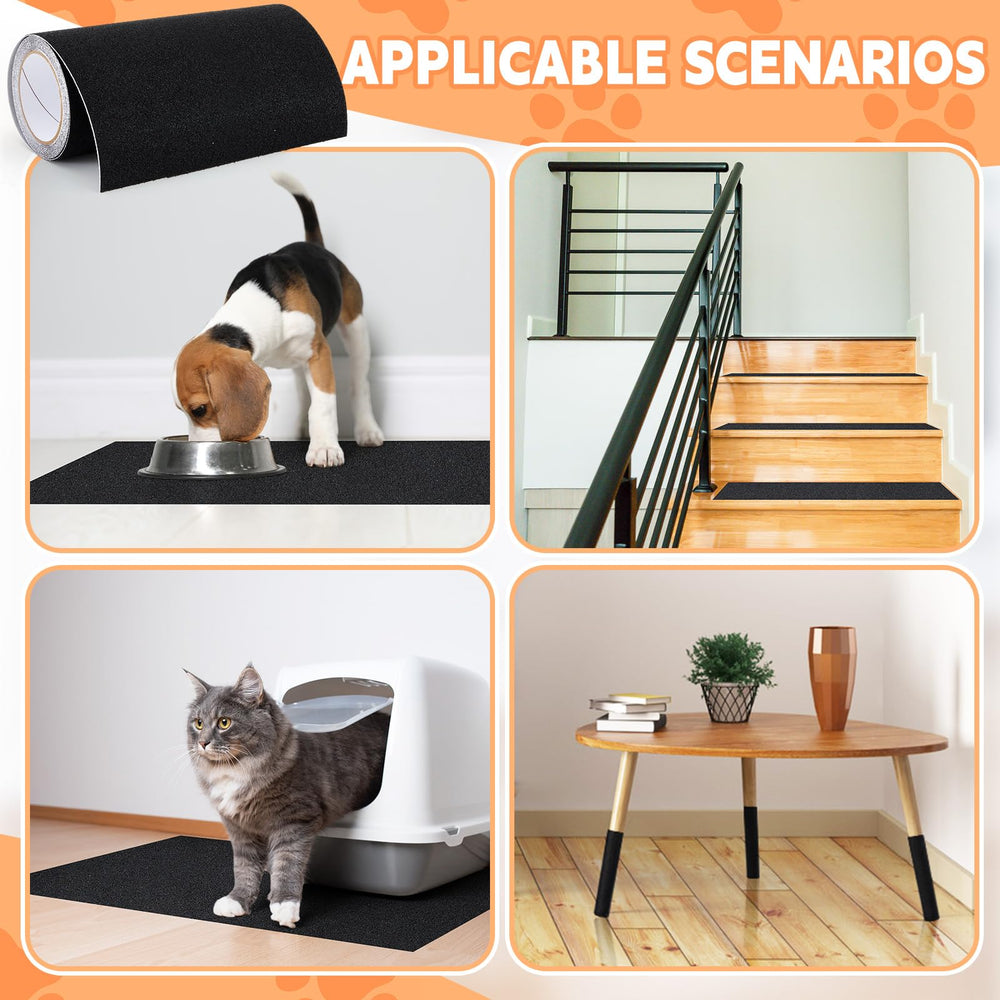 Aliceset Papel lija resistente para rascar perros, uso seguro.