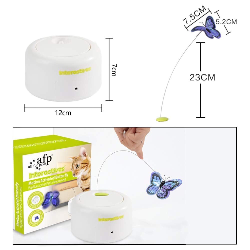 ALL FOR PAWS Sensor de movimiento detecta al gato a distancia.