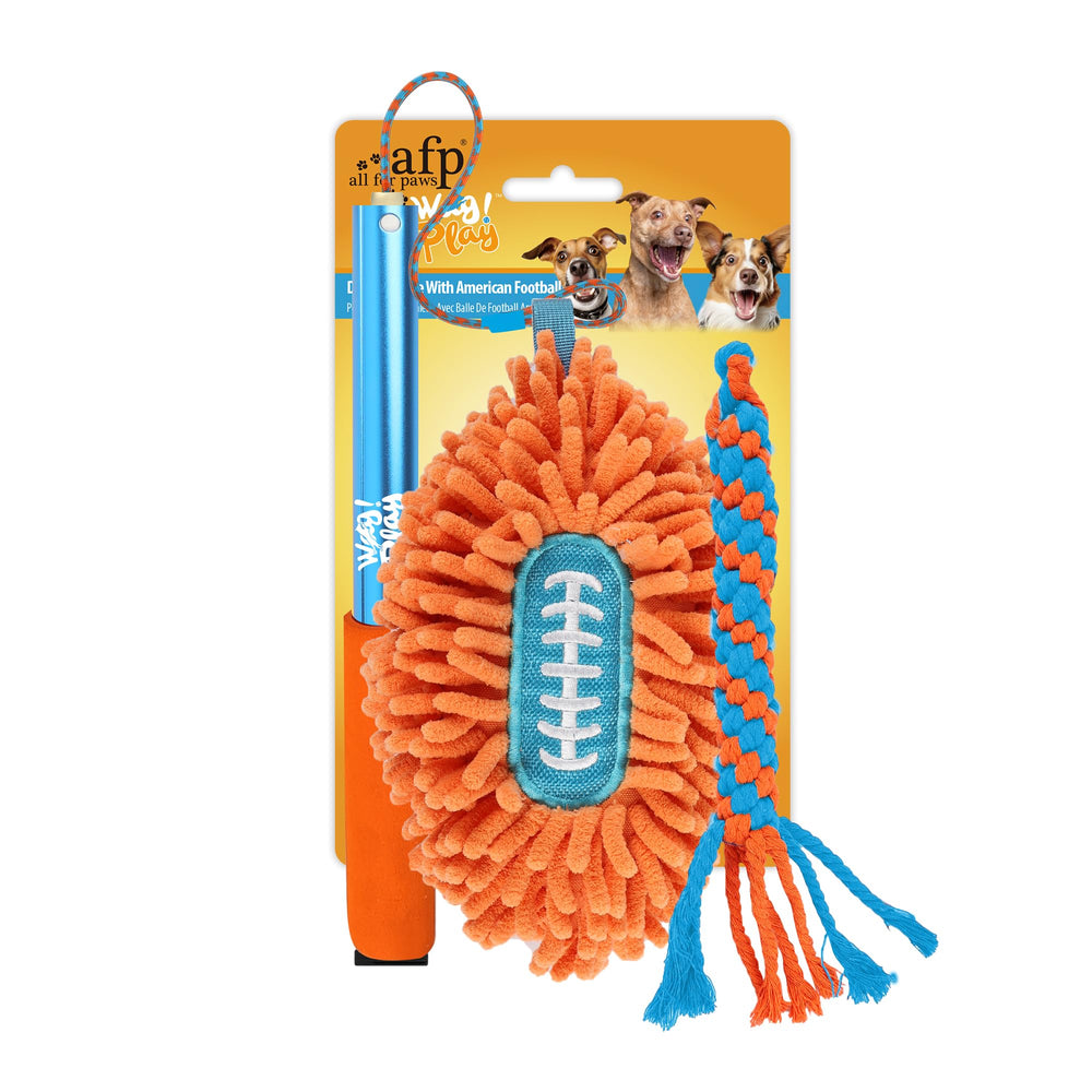 ALL FOR PAWS Flirt Pole ensamblaje seguro para uso al aire libre