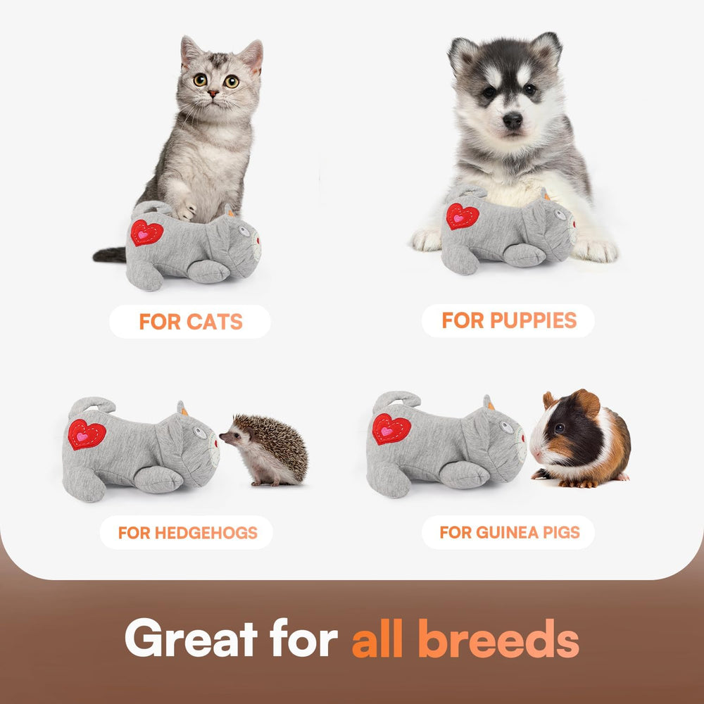 ALL FOR PAWS peluche uso fácil, requiere baterías AAA (no incluidas).
