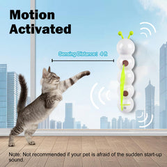 ALL FOR PAWS Juguete recargable por USB para horas de juego continuo.
