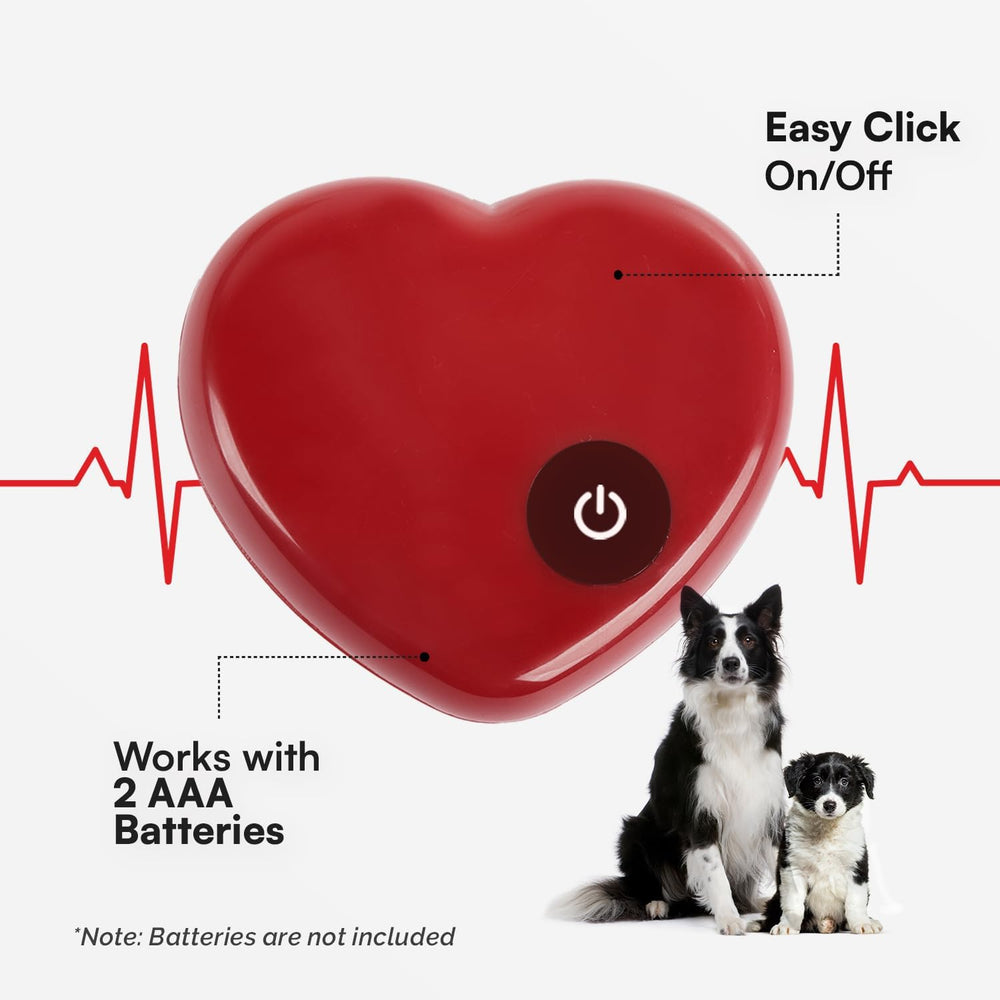 ALL FOR PAWS Juguete Corazón Viajes Perro 04: ideal para reducir la ansiedad en desplazamientos.