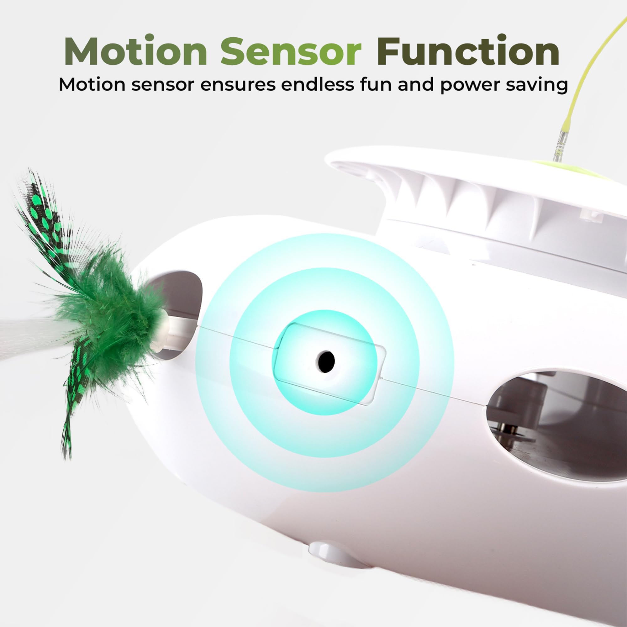 ALL FOR PAWS sensor de movimiento reactivando el juego