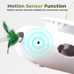 ALL FOR PAWS sensor de movimiento reactivando el juego