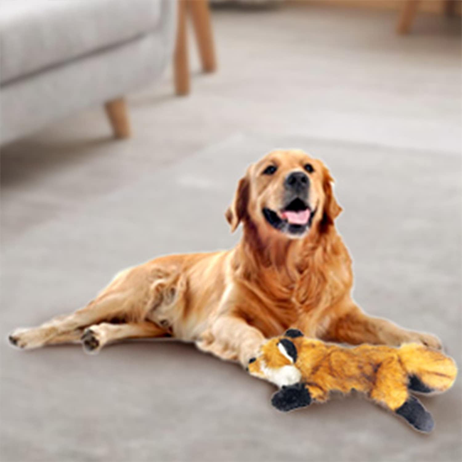ALL FOR PAWS zorro peluche de tacto suave para caricias.
