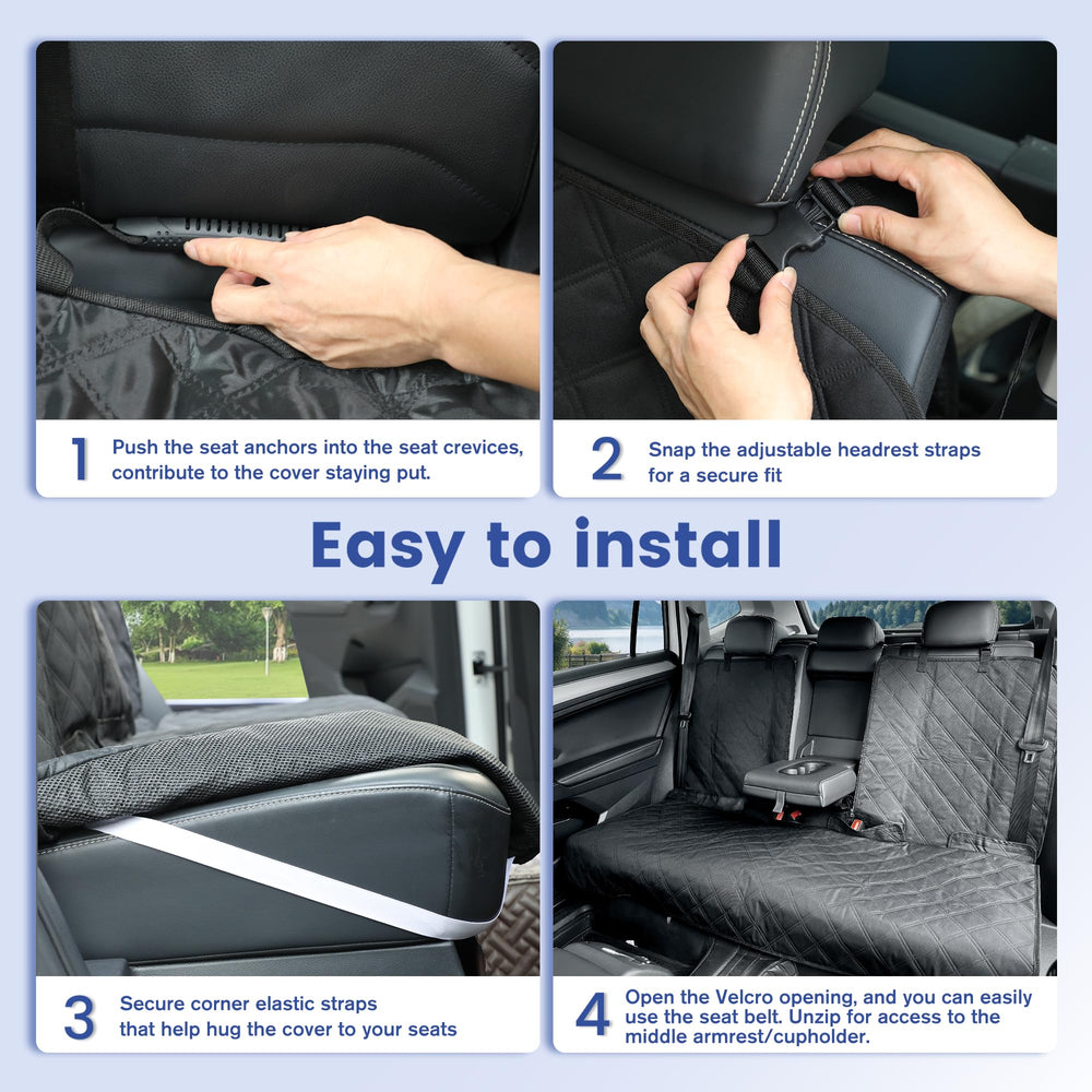 ALLANSING compatible con 4 tallas para coches, SUVs y camiones.