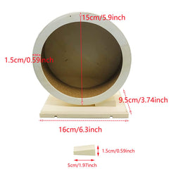 Rueda Allazone de 15 cm para hámsteres y roedores pequeños.