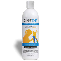 La botella Allerpet 12oz con tapa vertedora facilita una aplicación suave y controlada.