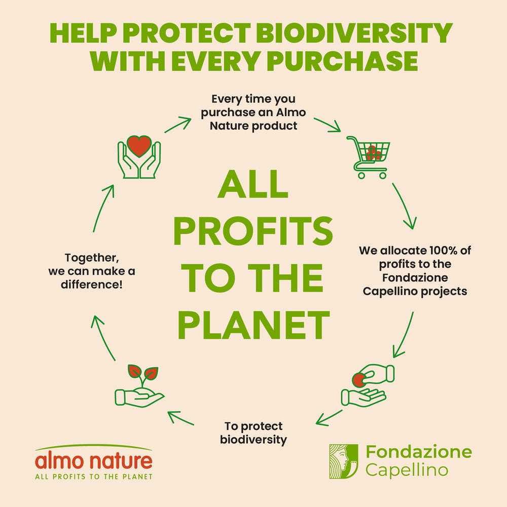 Apoya bienestar animal y biodiversidad con Almo Nature HQS.