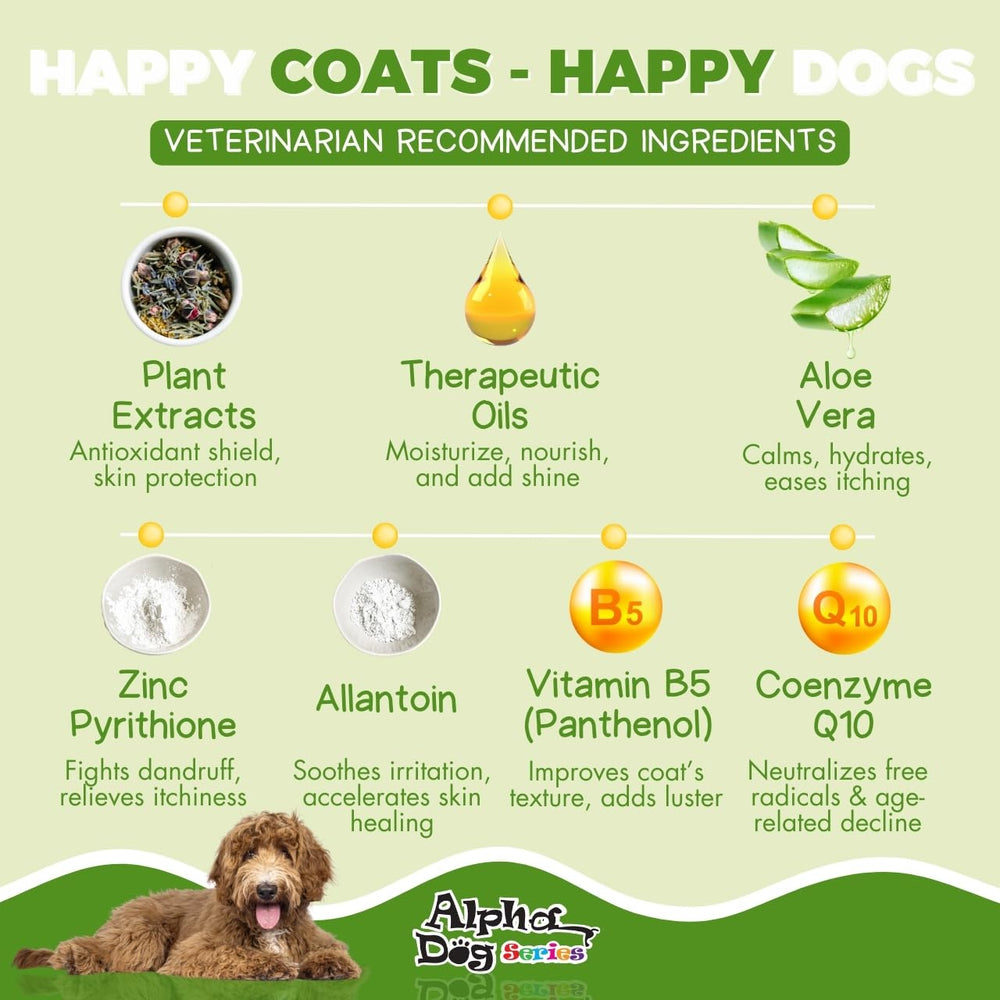 Alpha Dog Series: cuidado de piel sensible gracias a pH balanceado y aloe vera.