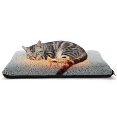 Alphatool cama gato autocalentada de 1,6 pulgadas ofrece calor suave sin electricidad.