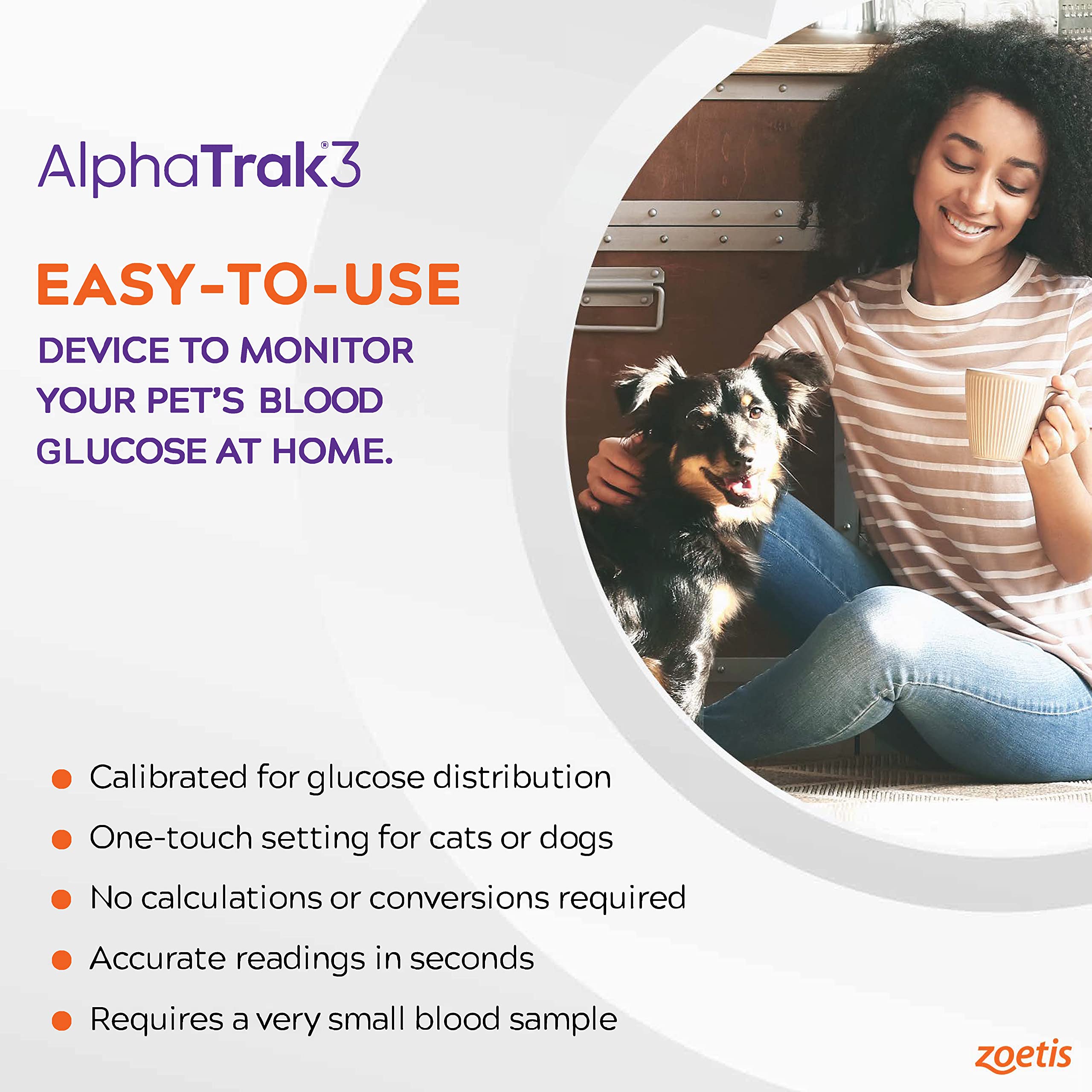 AlphaTrak 3 estuche portátil para llevar el kit con seguridad