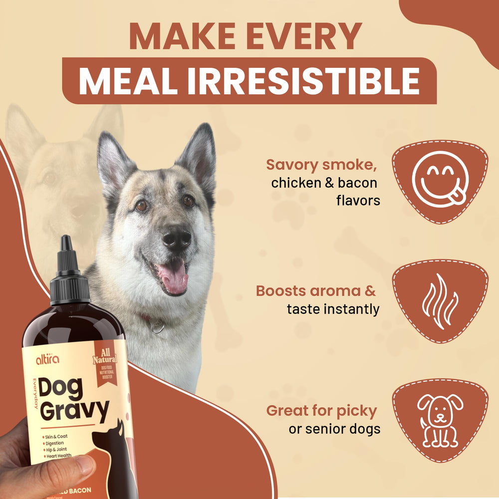 Altira Salsa Diaria para Perros, sabor reconfortante para perros exigentes.