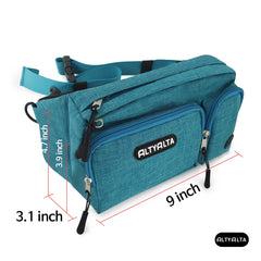 ALTYALTA EZ Dog Walking Rinonera con bolsillo trasero oculto para teléfono
