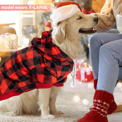 ALUZAEMO sudadera para perro capucha con bolsillos frontales para snacks.