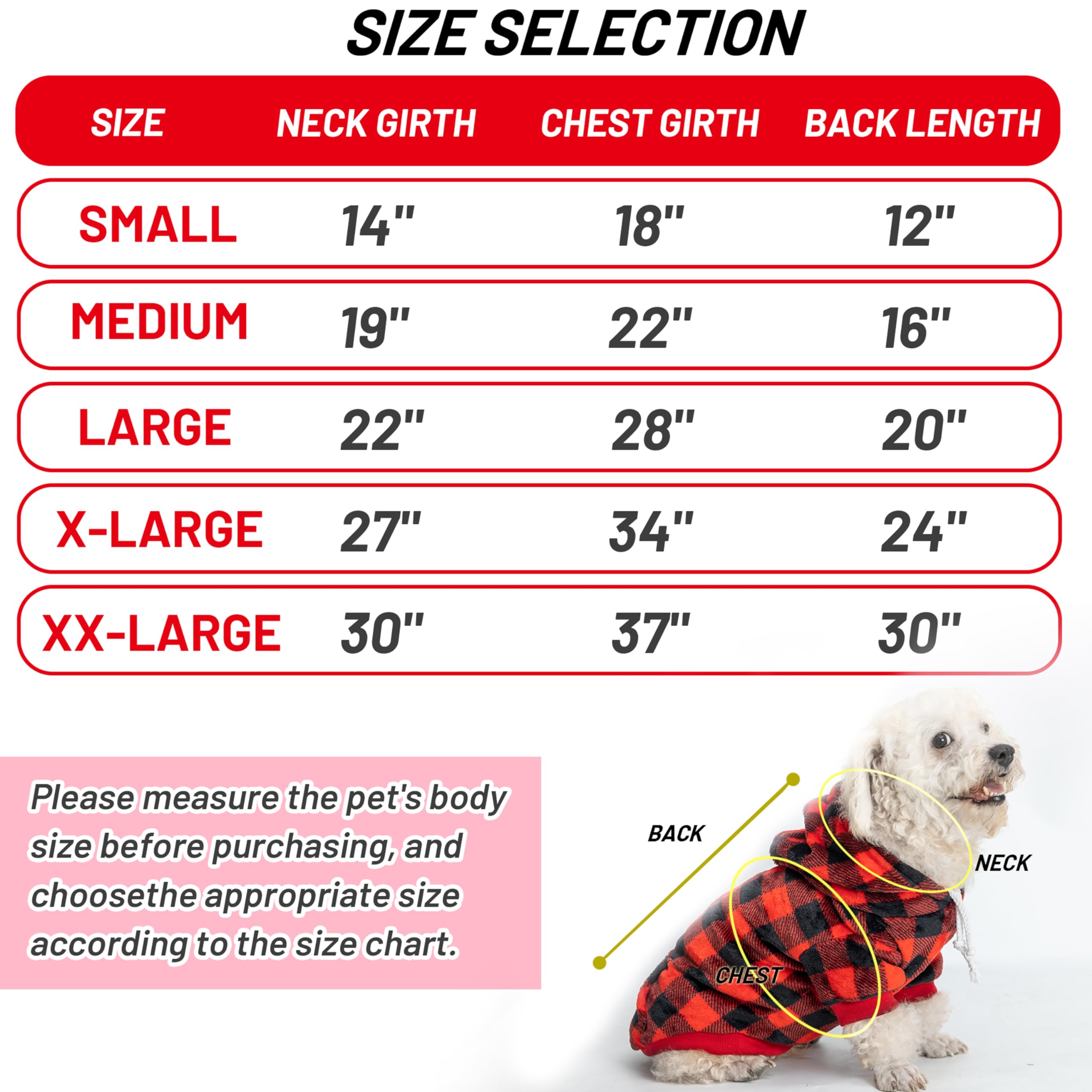 ALUZAEMO sudadera para perro, detalle del bolsillo para premios o golosinas