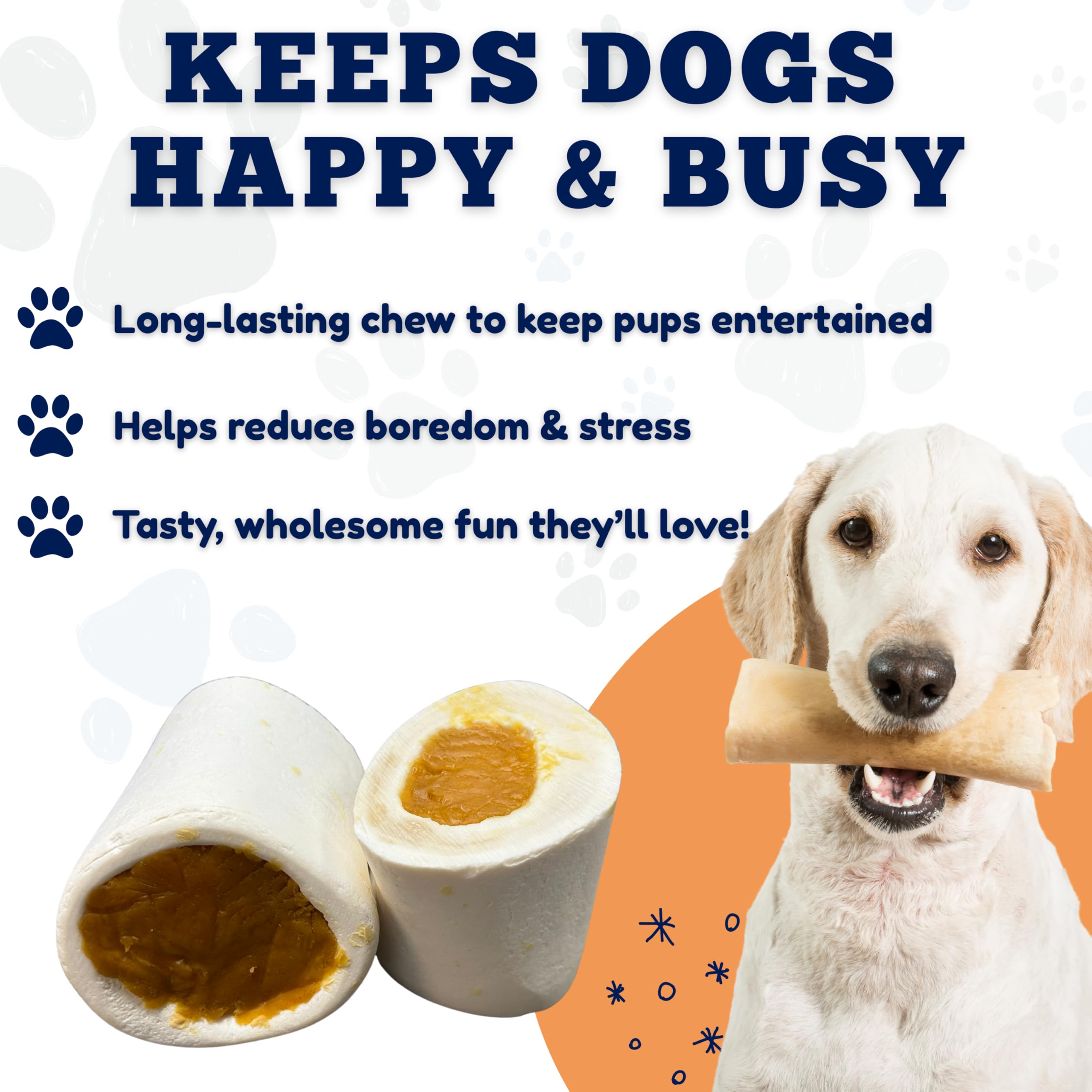 Amazing Dog Treats: presentación en paquete para compra frecuente.