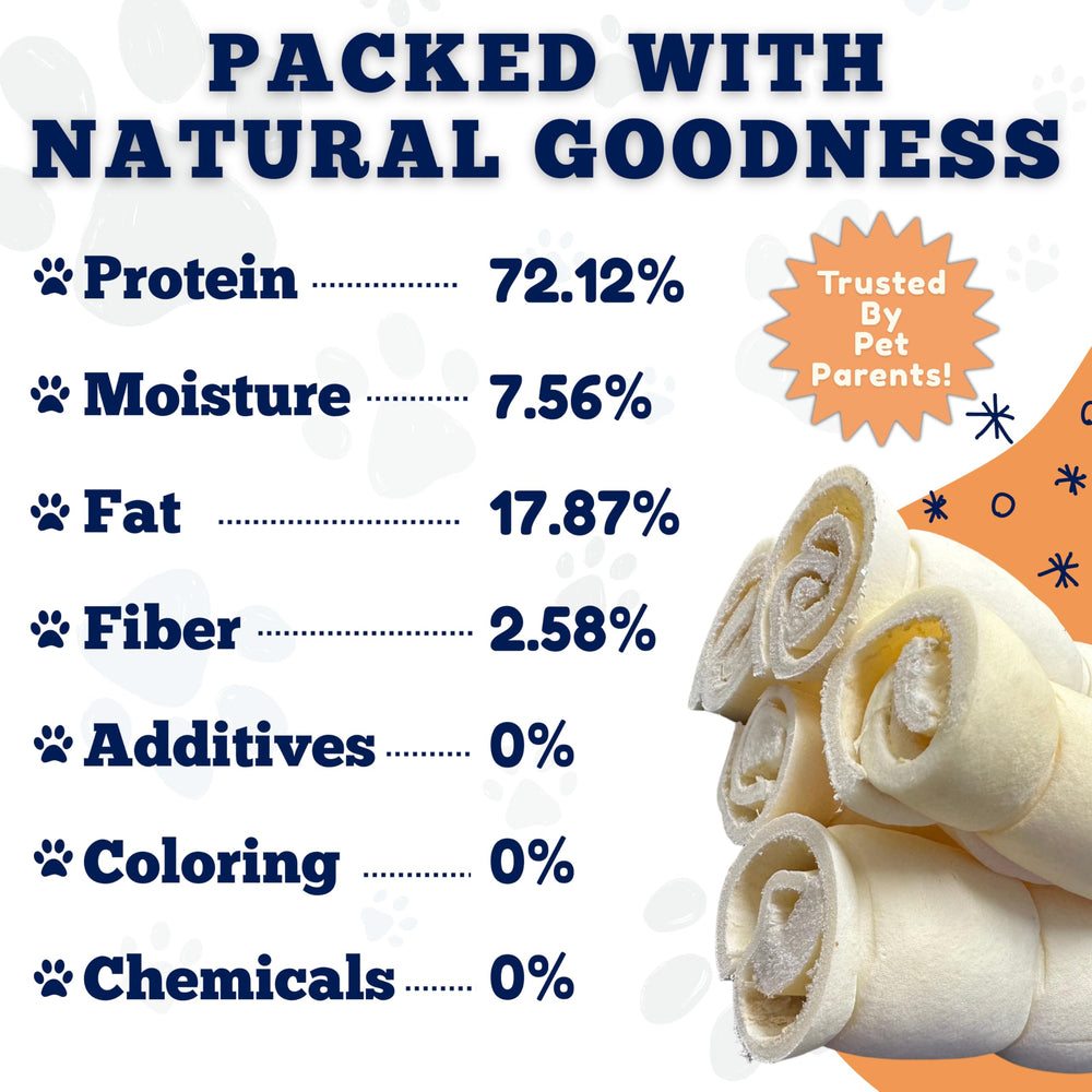 Amazing Dog Treats: rollos-cachete-res digestibilidad fácil para perros sensibles.