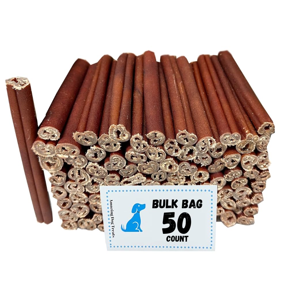 Amazing Dog Treats: stick de colágeno de 6 pulgadas para perros, promueve salud dental.