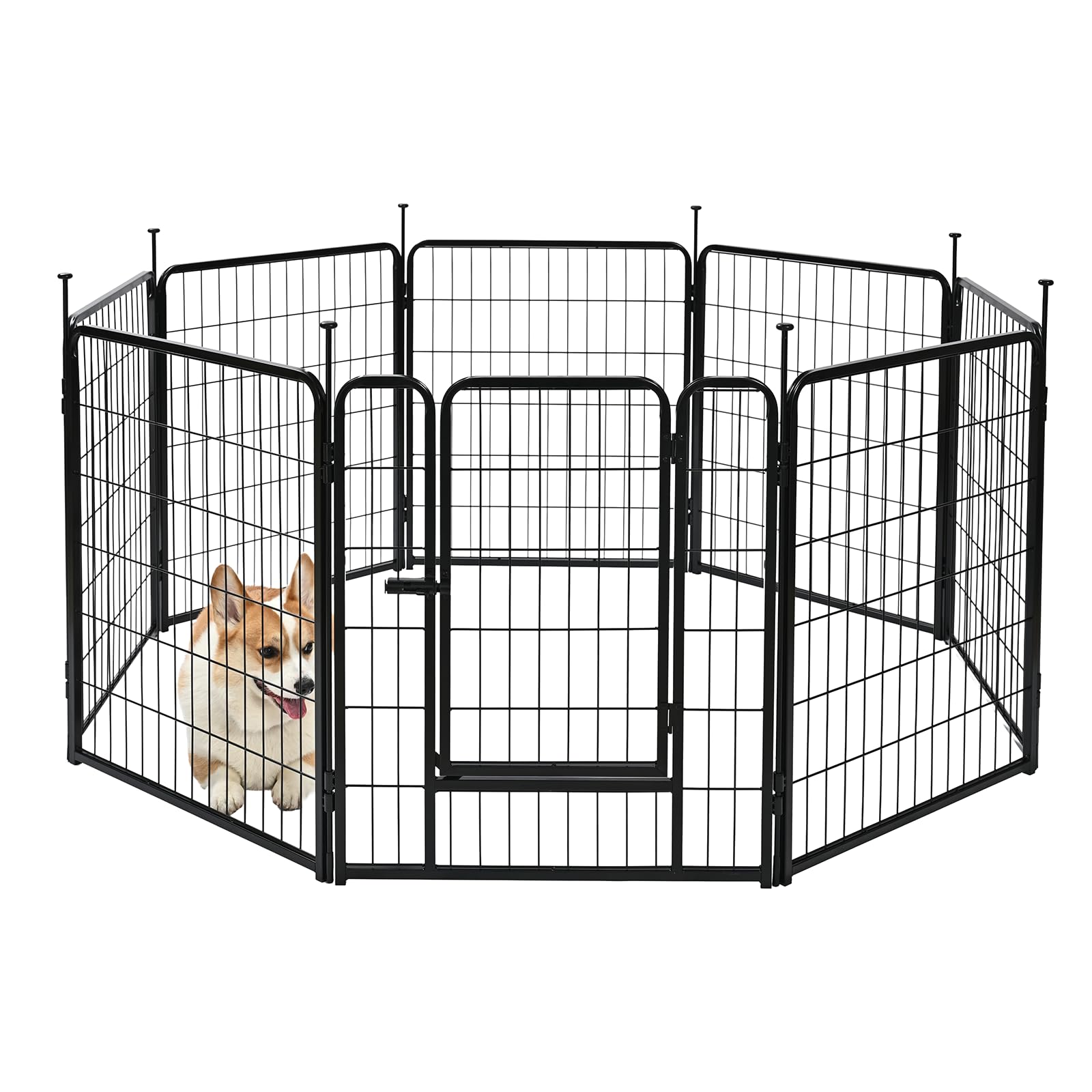 Amazon Basics Corral plegable, fácil transporte para parques y campamentos.