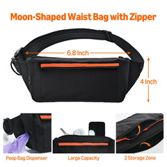 Amazon Basics: cinturón ajustable para correr, manos libres.