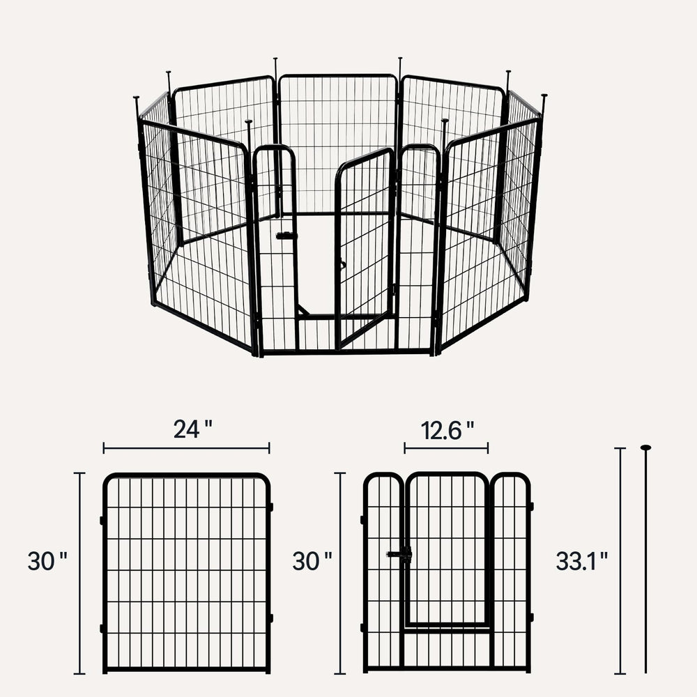 Paneles configurables para formas cuadradas, rectangulares u octagonales.