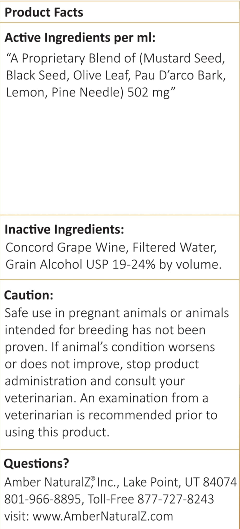AMBER NATURALZ UTR: botella-ámbar en estante seguro protege la fórmula.