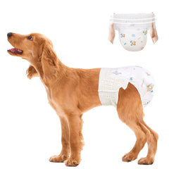 Ambreview pañales para perro hembra, absorción rápida para interiores.