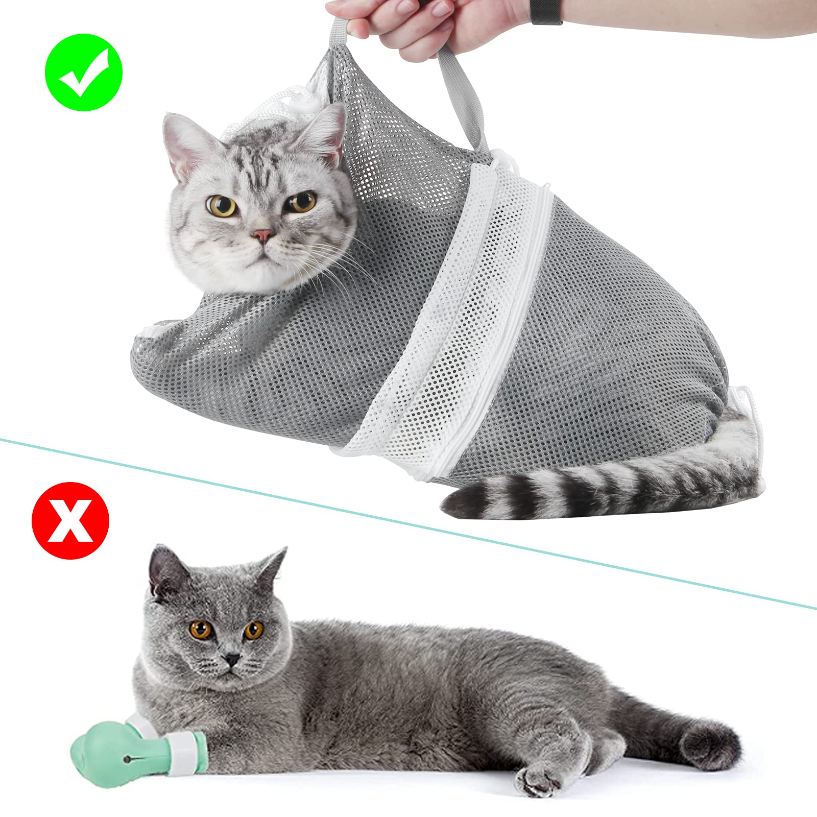 Ameami uso-multiples-cuidado-gato ideal para baño, uñas y limpieza general.
