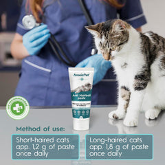 AmeizPet Remedio de pelo para gatos, mejora el bienestar diario.
