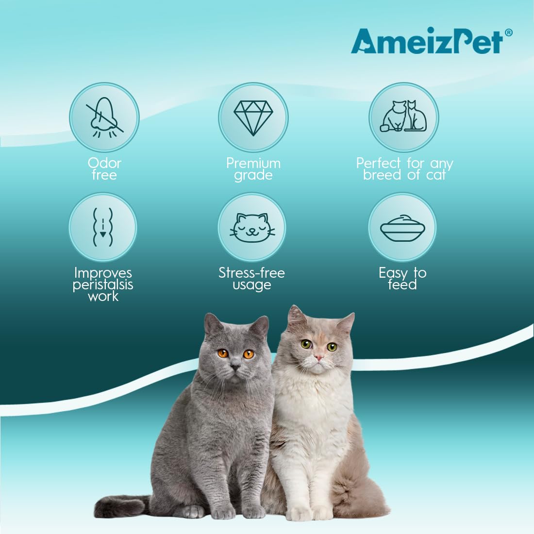 AmeizPet Remedio para bolas de pelo, ayuda a mantener la casa limpia.