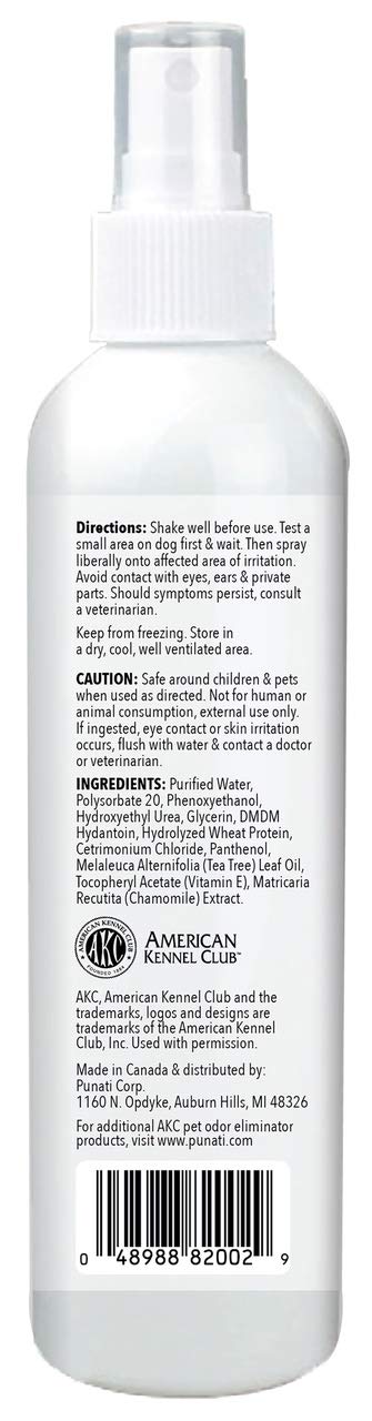 American Kennel Club Naturals spray facilita la eliminación de enredos