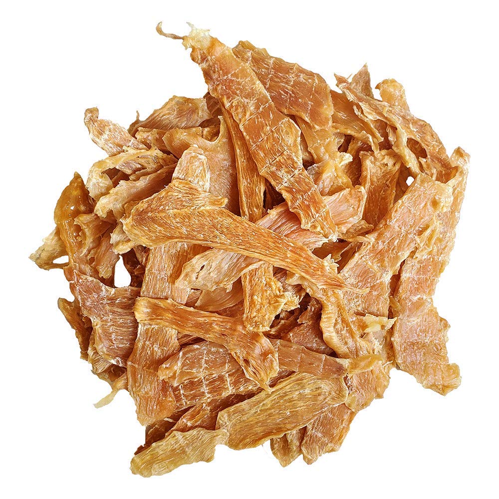 Etiqueta sin granos en Jerky de Pollo American Paws.