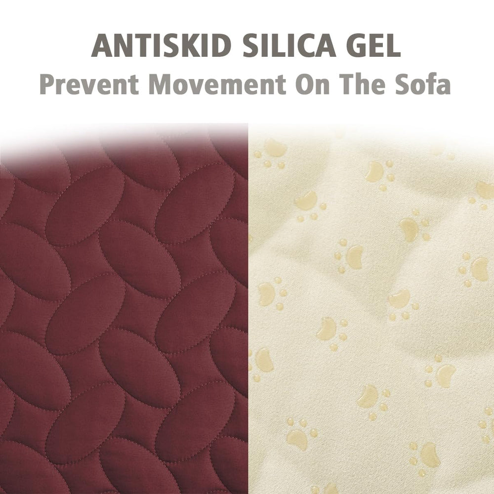 Ameritex funda antideslizante con patitas de silicona mantiene la funda en su lugar.