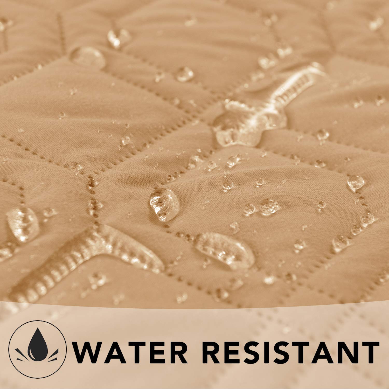 Cobertor impermeable Ameritex para cama, ideal para mascotas durante la noche.