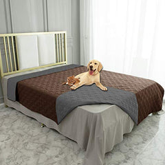 Ameritex funda impermeable para cama de perro sobre sofá, protege el mueble