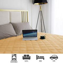 Ameritex cobertor lavable para cama y sofá facilita la limpieza tras el juego.