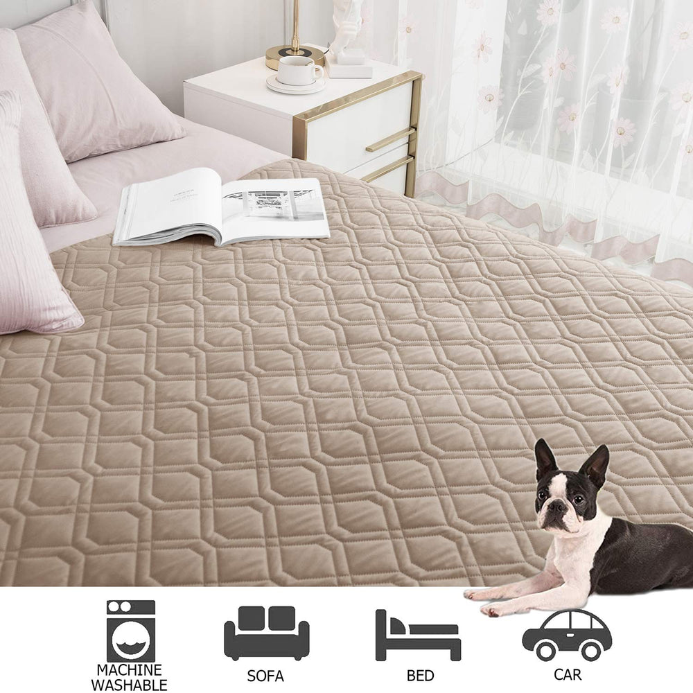 Ameritex cubierta-cama para mascota: protege contra rasguños y suciedad en reposo.