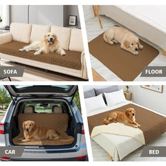 Ameritex tejido microfibra suave para mayor comodidad al compartir con tu mascota.