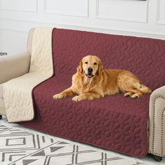 Ameritex funda cama perro impermeable para sofa, protege de manchas.