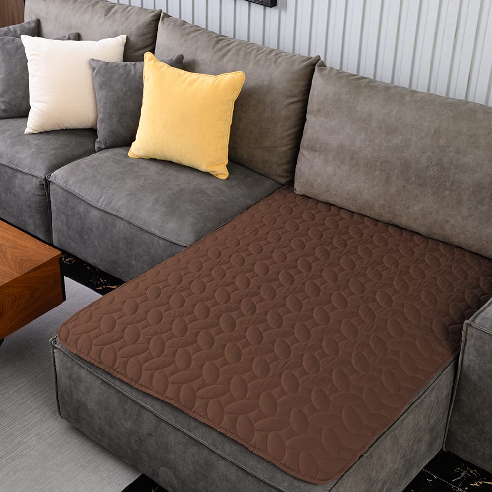 Ameritex funda-impermeable cama-perro-sofa-chocolate protege contra líquidos.