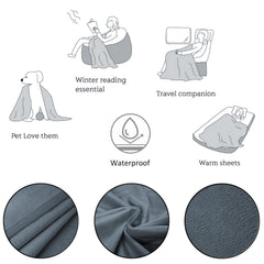 Ameritex funda impermeable de microfibra 102x82 cubre cama y sofá.